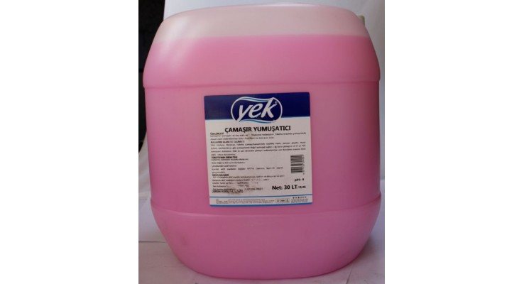 YEK ÇAMAŞIR YUMUŞATICI PEMBE 30 KG